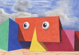 Callum Morton, Museum Studies #3: The eyes have it 2023 Limited edition